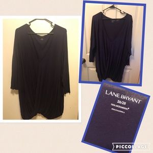 Purple Ladies Plus Size Top